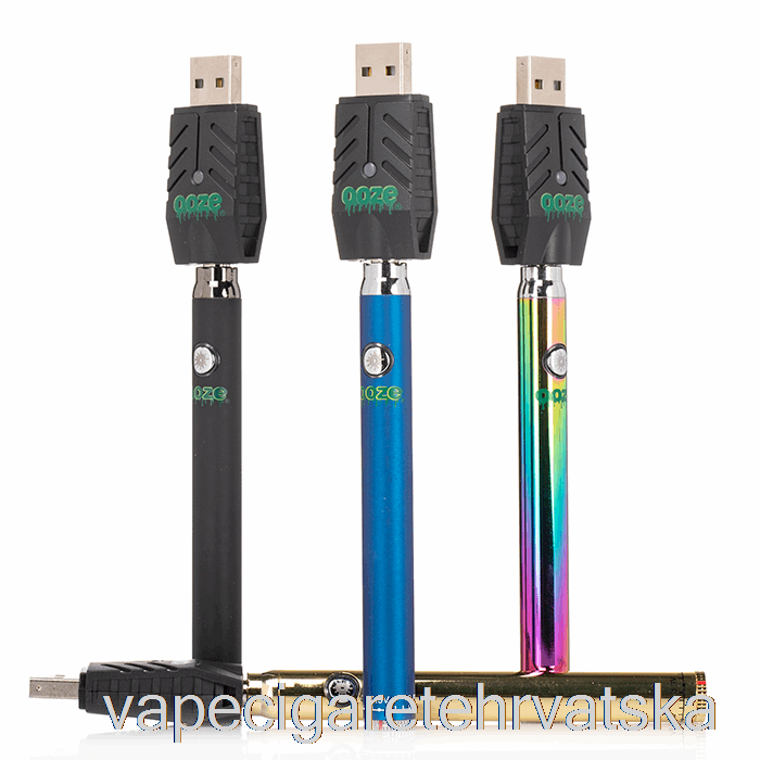 Vape Hrvatska Ooze 320mah Twist Slim Pen Baterija Rubin Crvena